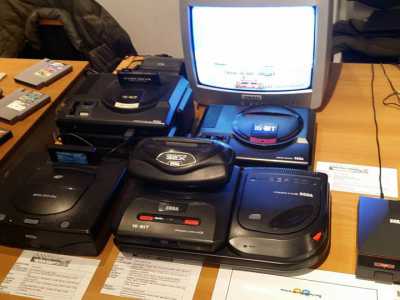 Una console Sega a 16 bit